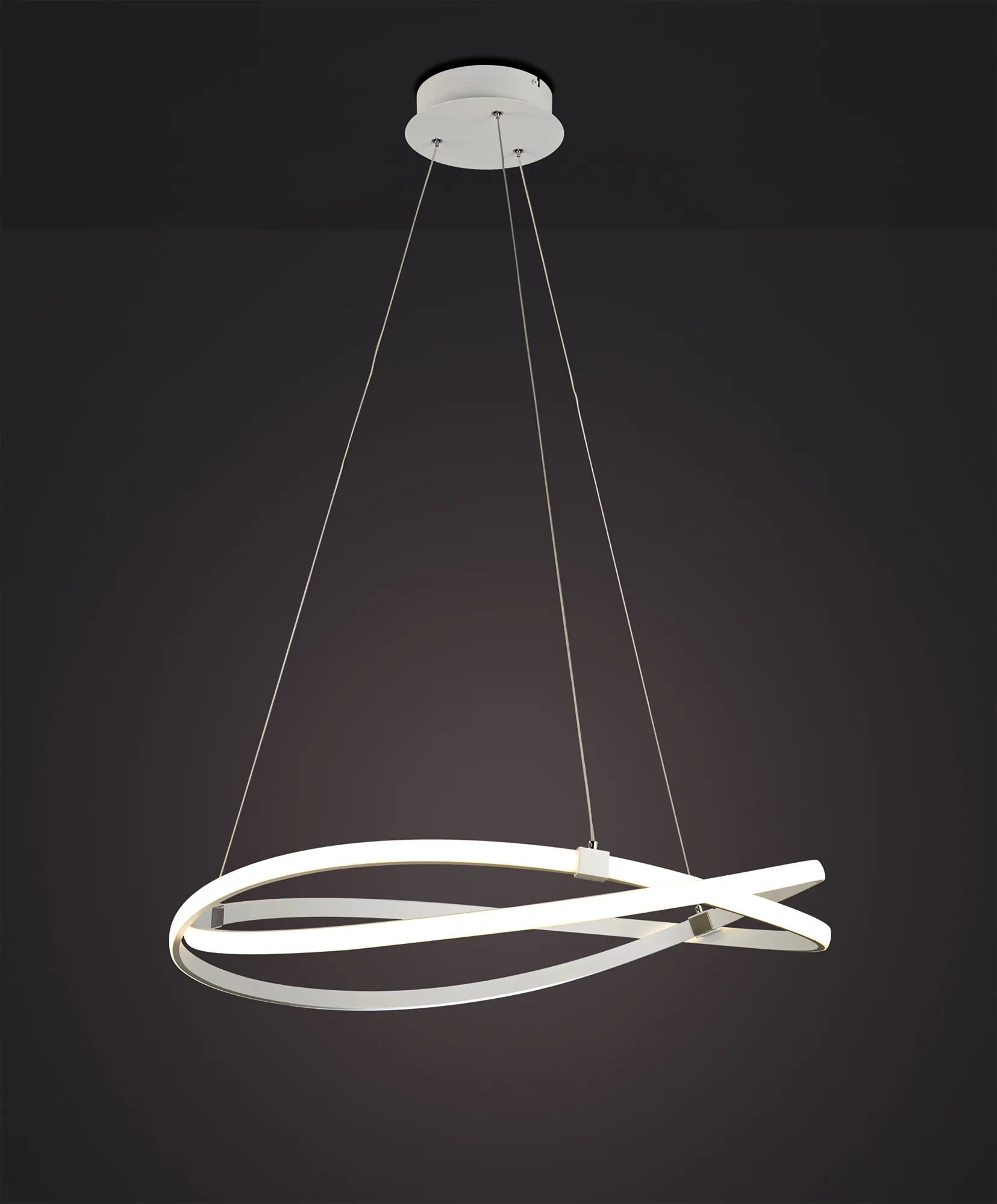 Infinity WH Ceiling Lights Mantra Ring Pendants